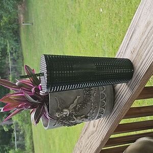 Starbucks Green Emerald Grid Studded Christmas 2021  24 Oz Venti Cold Tumbler